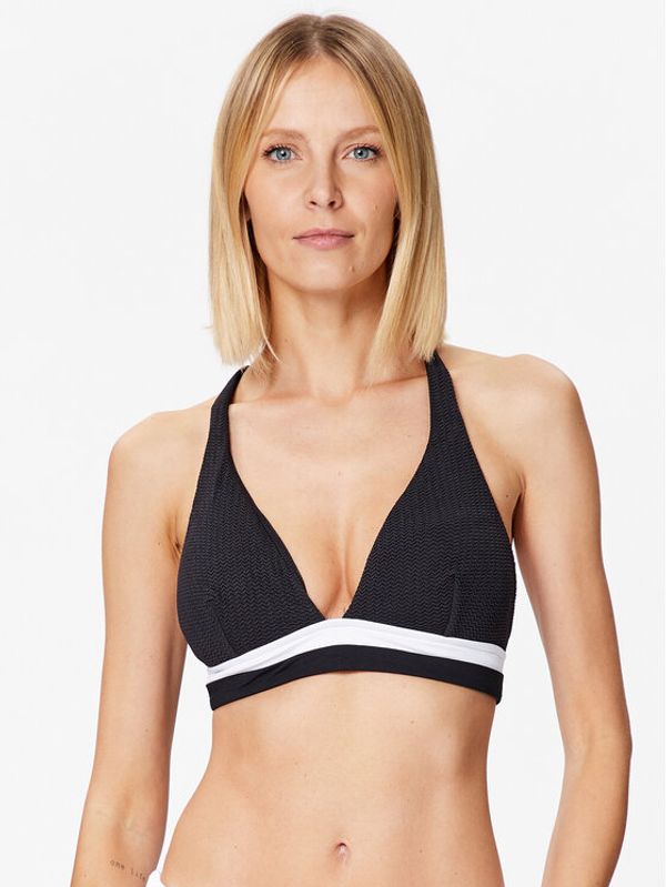 Seafolly Seafolly Горнище на бански Slice Of Splice 31407-990 Черен