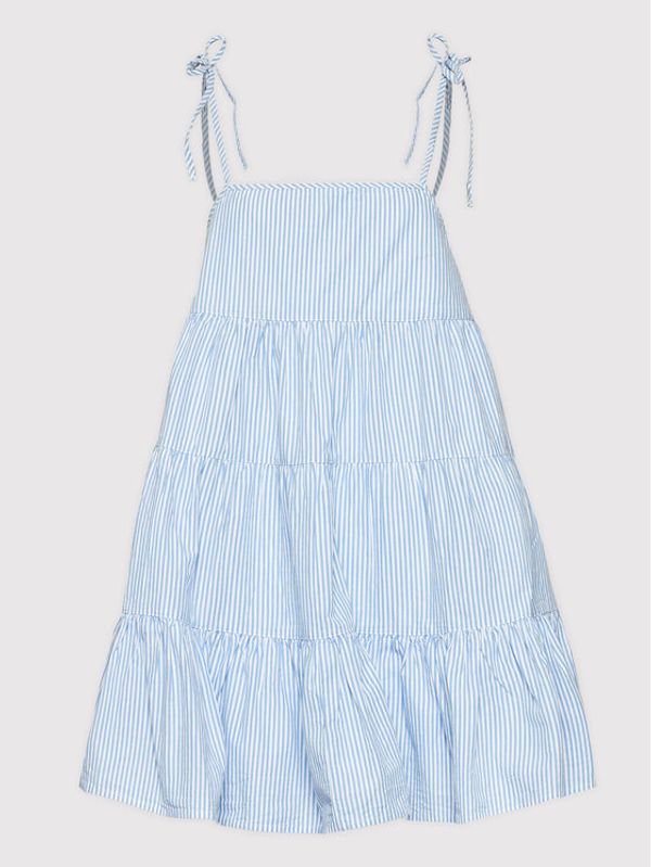 Seafolly Seafolly Лятна рокля Henley 54705-DR Син Relaxed Fit