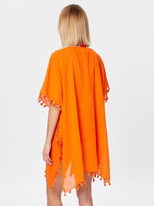 Seafolly Seafolly Пончо Beachedit 52162 Оранжев Regular Fit