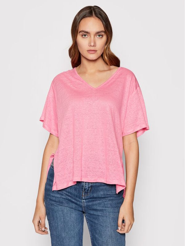 Seafolly Seafolly Тишърт Beachedit 54662-TO Розов Regular Fit