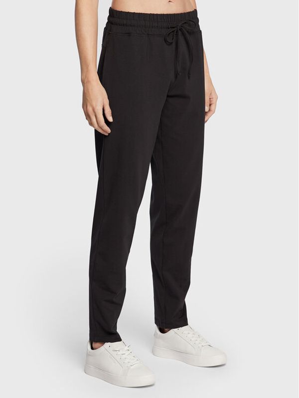 Seidensticker Seidensticker Долнище на пижама 12.500068 Черен Regular Fit