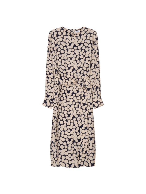 Seidensticker Seidensticker Ежедневна рокля 60.134102 Екрю Regular Fit