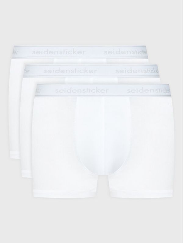Seidensticker Seidensticker Комплект 3 чифта боксерки 12.200020 Бял