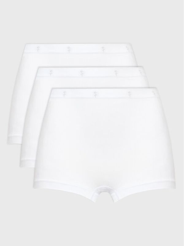 Seidensticker Seidensticker Комплект 3 чифта боксерки 12.600004 Бял