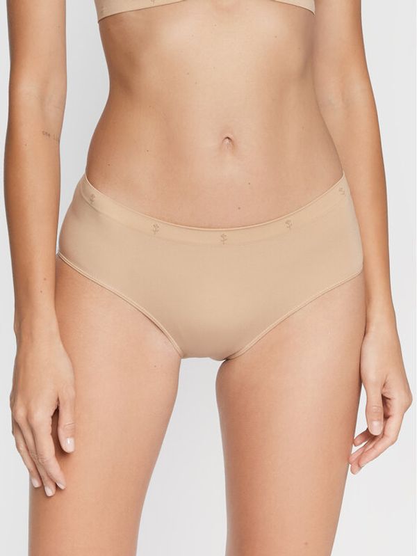 Seidensticker Seidensticker Комплект 3 чифта класически бикини 12.600003 Бежов