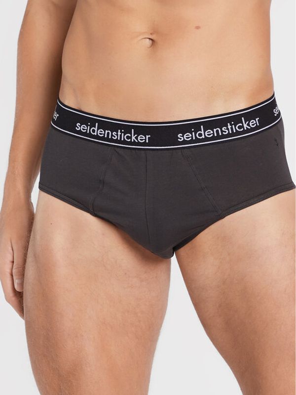 Seidensticker Seidensticker Комплект 3 чифта слипове 12.200019 Черен