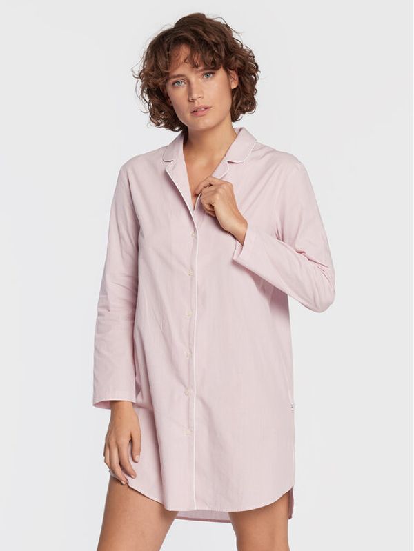 Seidensticker Seidensticker Нощница 12.500042 Розов Regular Fit