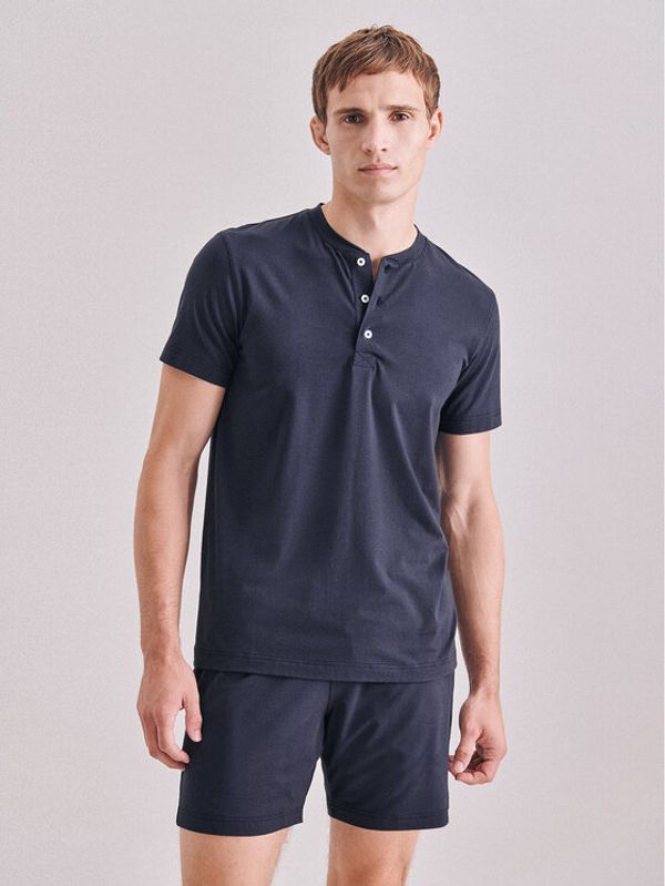 Seidensticker Seidensticker Пижама 12.100038 Тъмносин Regular Fit