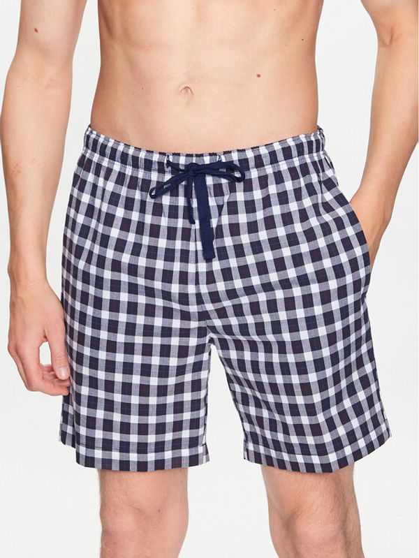 Seidensticker Seidensticker Пижамени шорти 12.115880 Син Straight Fit