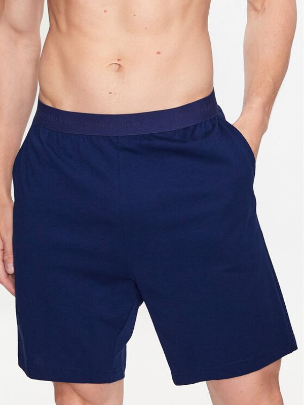 Seidensticker Seidensticker Пижамени шорти 12.116460 Тъмносин Straight Fit