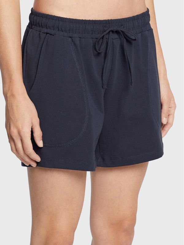 Seidensticker Seidensticker Пижамени шорти 12.500067 Тъмносин Regular Fit