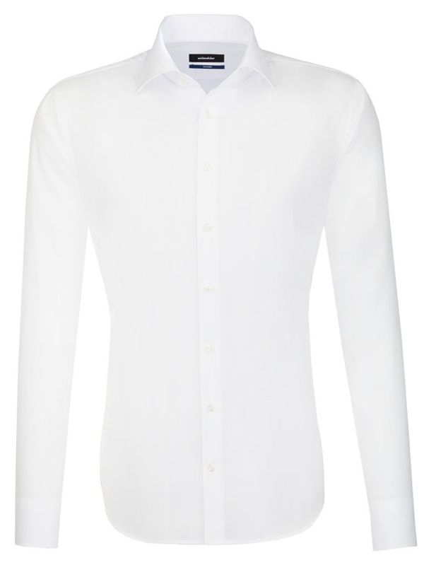 Seidensticker Seidensticker Риза 01.021000 Бял Regular Fit