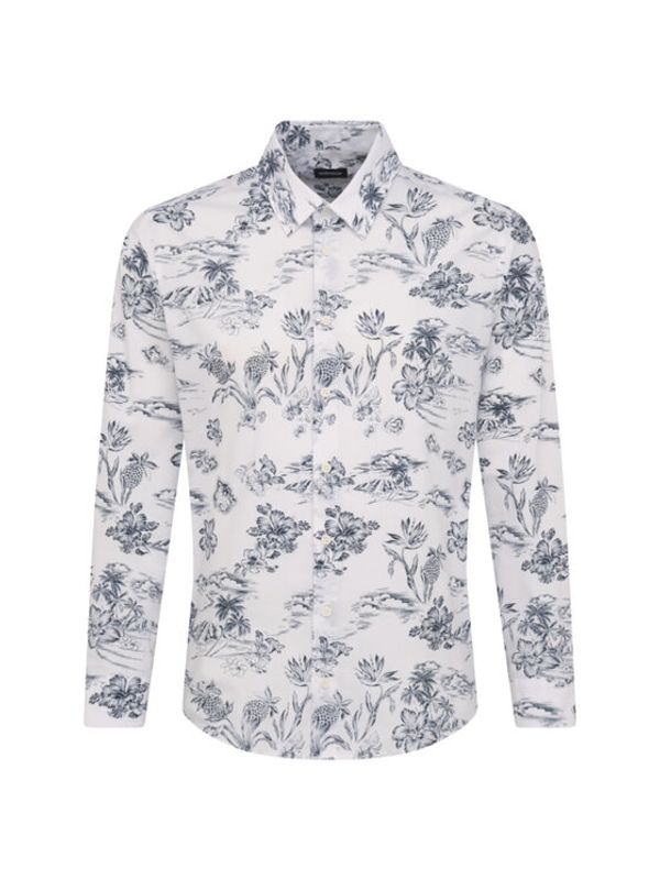 Seidensticker Seidensticker Риза 01.140230 Бял Regular Fit