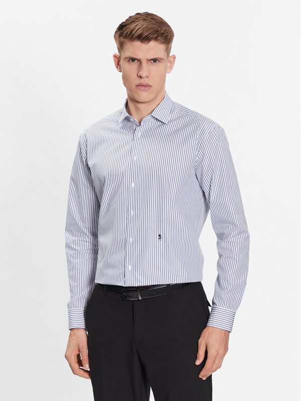 Seidensticker Seidensticker Риза 01.140530 Син Slim Fit