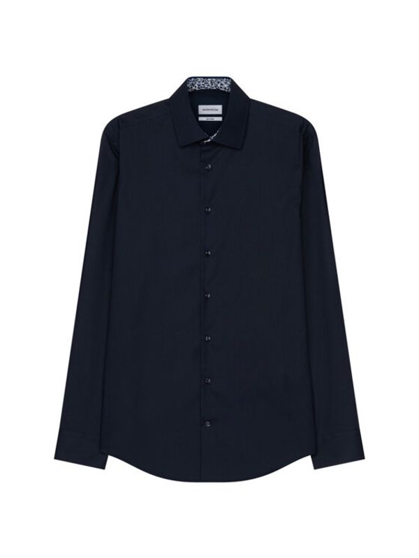 Seidensticker Seidensticker Риза 01.253480 Син Regular Fit