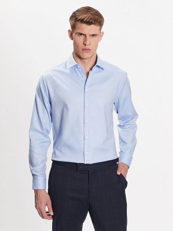 Seidensticker Seidensticker Риза 01.253690 Син Regular Fit