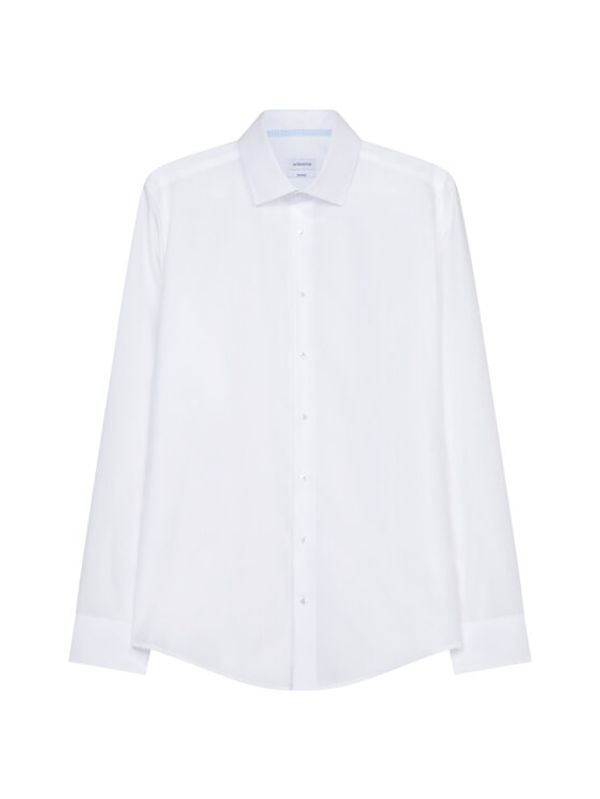 Seidensticker Seidensticker Риза 01.253760 Бял Shaped Fit