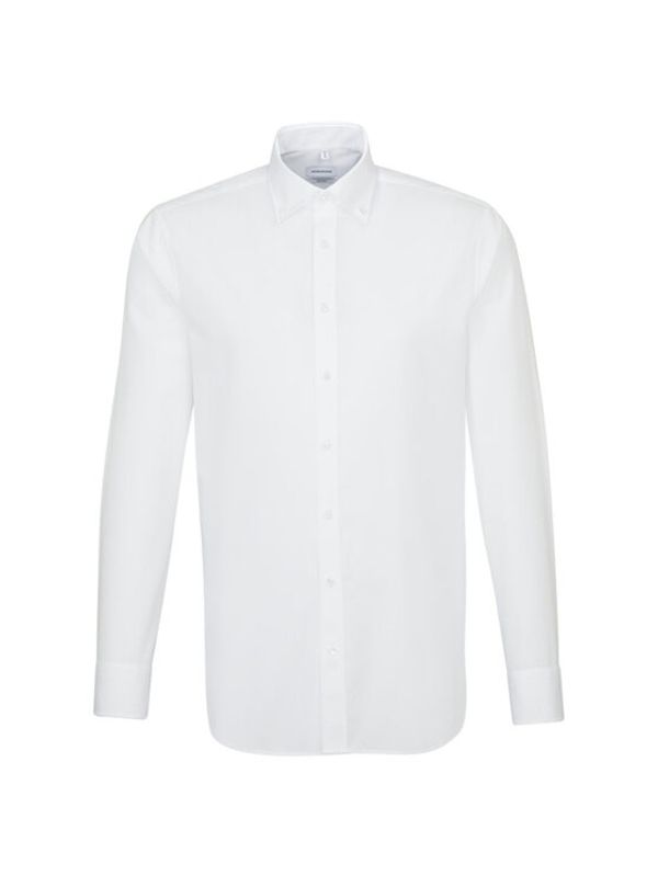 Seidensticker Seidensticker Риза 01.293702 Бял Regular Fit