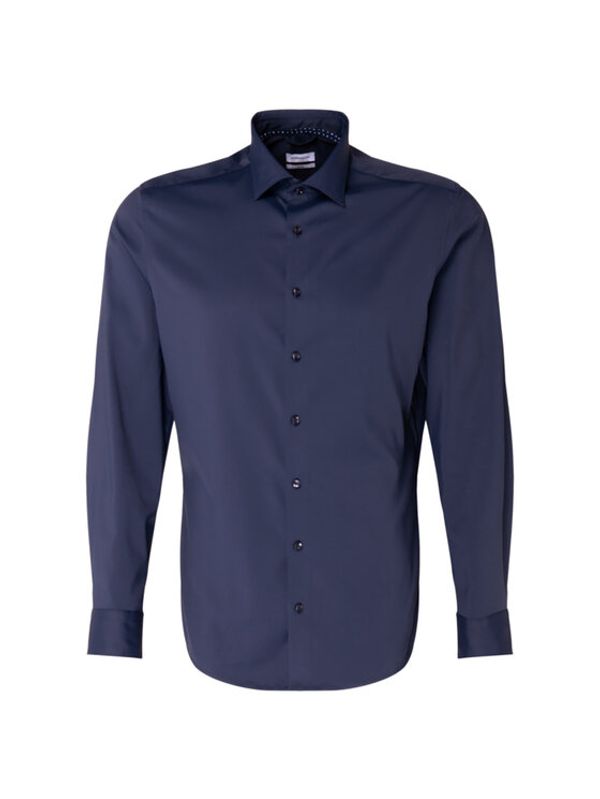 Seidensticker Seidensticker Риза 01.641180 Син Slim Fit