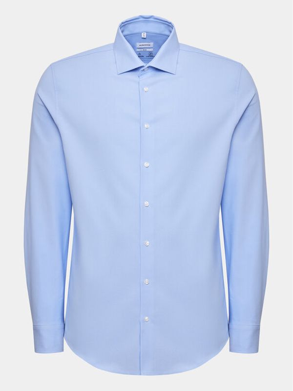 Seidensticker Seidensticker Риза 01.642150 Син Slim Fit