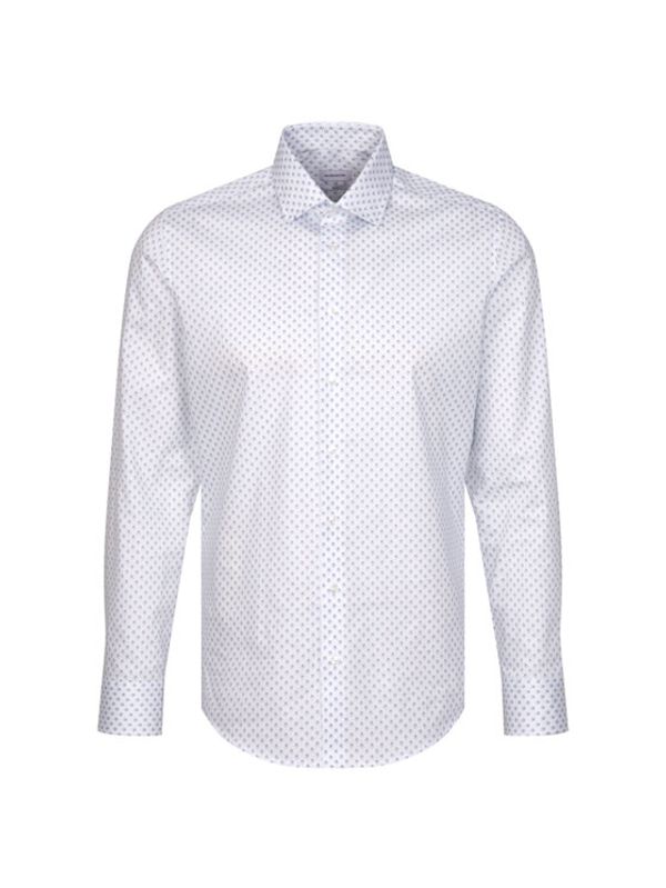 Seidensticker Seidensticker Риза 01.642160 Син Slim Fit