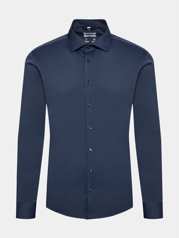 Seidensticker Seidensticker Риза 01.650400 Тъмносин Slim Fit