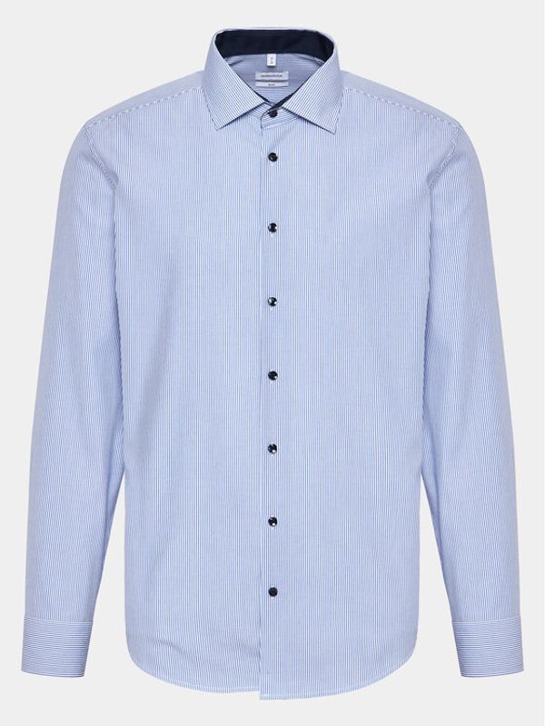 Seidensticker Seidensticker Риза 01.653720 Син Regular Fit