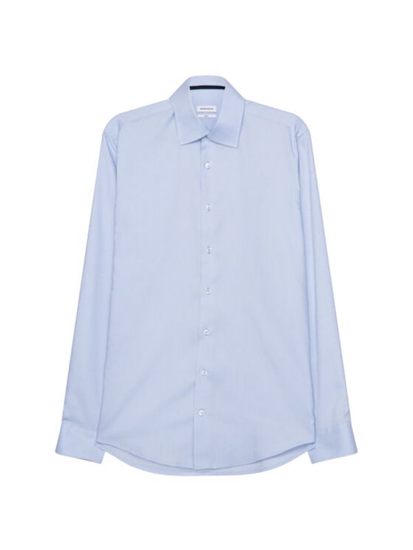 Seidensticker Seidensticker Риза 01.653730 Син Slim Fit