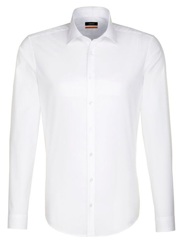 Seidensticker Seidensticker Риза 01.675198 Бял Regular Fit