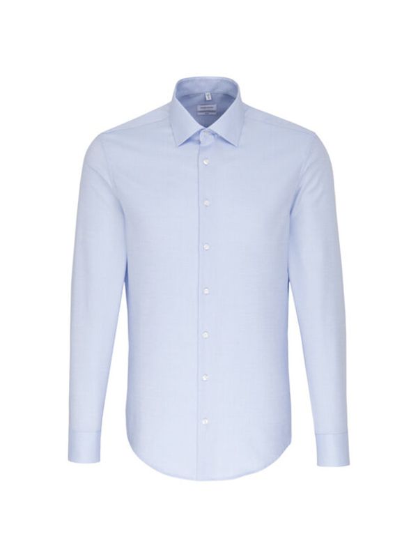 Seidensticker Seidensticker Риза 01.693650 Син Regular Fit