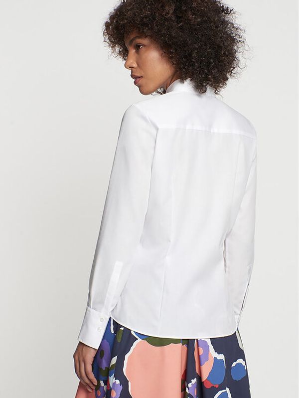 Seidensticker Seidensticker Риза 60.080604 Бял Regular Fit