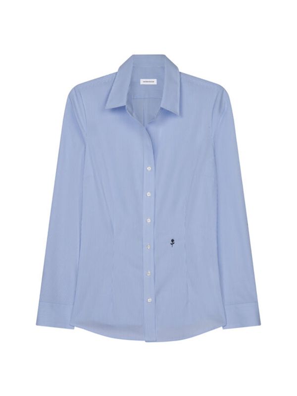 Seidensticker Seidensticker Риза 60.080619 Син Slim Fit