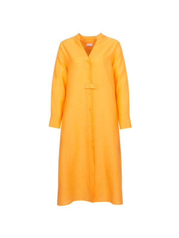 Seidensticker Seidensticker Рокля тип риза 60.134909 Оранжев Regular Fit