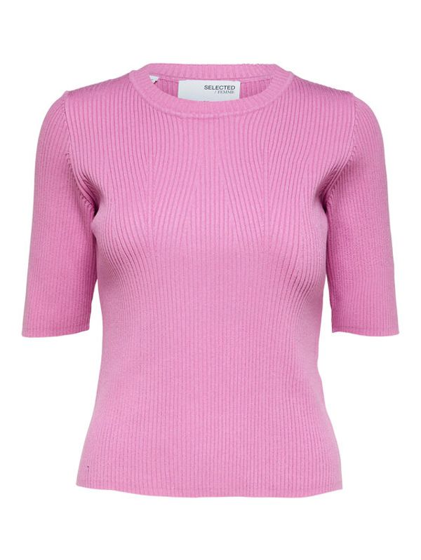 Selected Femme Selected Femme Блуза Mala 16088431 Розов Slim Fit