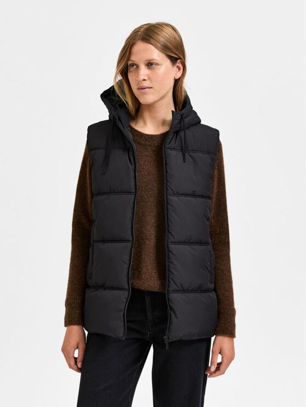 Selected Femme Selected Femme Елек Alina 16085072 Черен Regular Fit