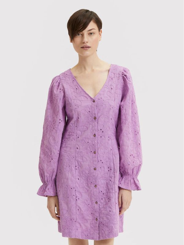 Selected Femme Selected Femme Ежедневна рокля Nally 16084457 Виолетов Regular Fit