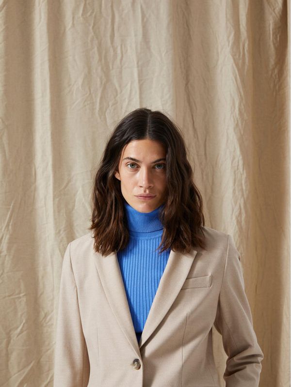 Selected Femme Selected Femme Поло Flydia 16087751 Син Slim Fit