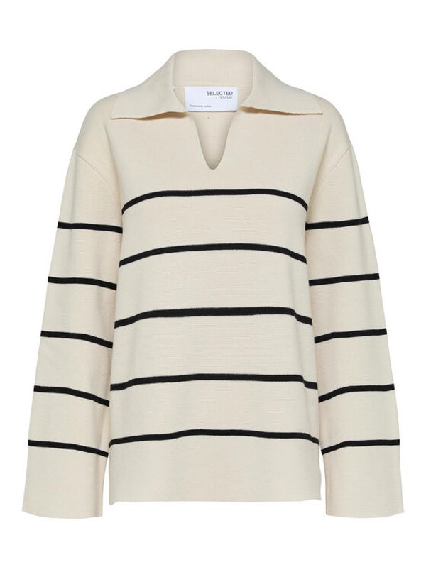 Selected Femme Selected Femme Пуловер 16089179 Сив