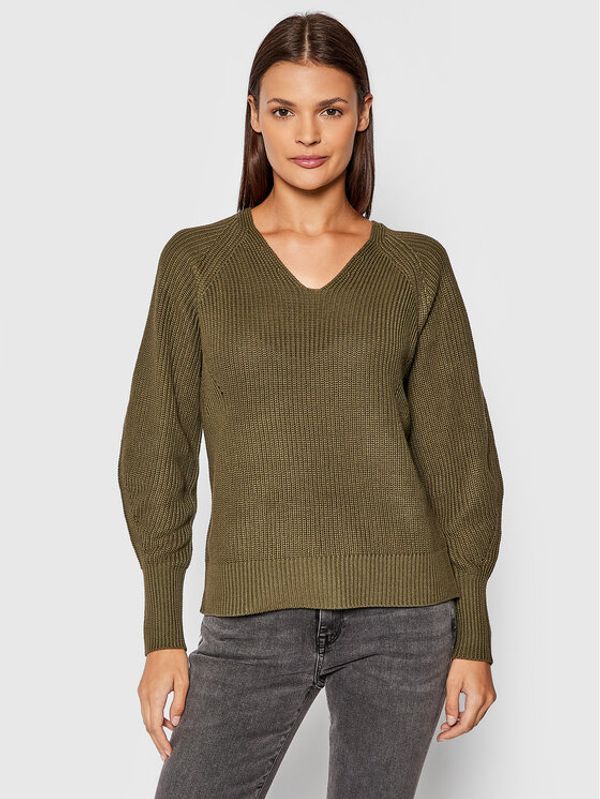 Selected Femme Selected Femme Пуловер Emmy 16076990 Зелен Regular Fit