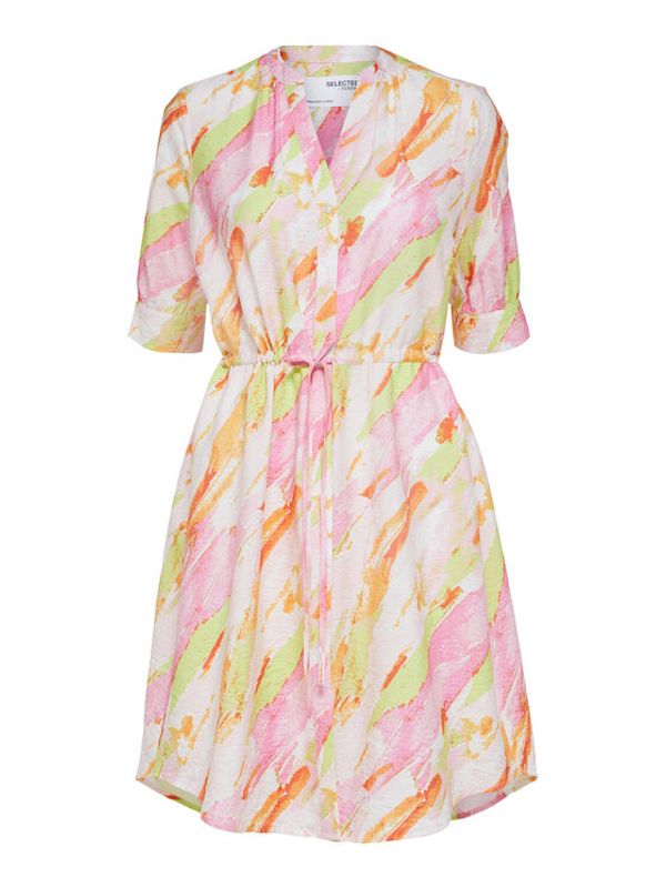 Selected Femme Selected Femme Рокля 16091239 Розов Regular Fit