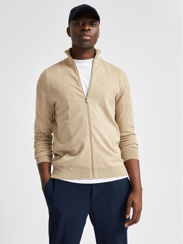 Selected Homme Selected Homme Кардиган Berg 16074688 Бежов Regular Fit