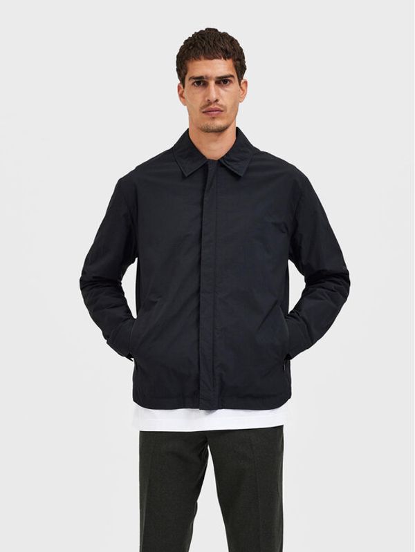 Selected Homme Selected Homme Преходно яке Sawyer 16085193 Черен Regular Fit