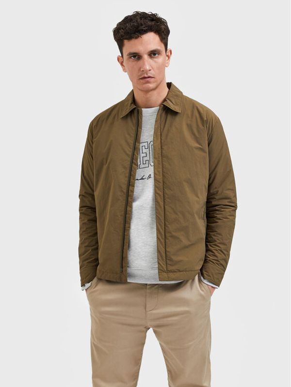 Selected Homme Selected Homme Преходно яке Sawyer 16085193 Зелен Regular Fit