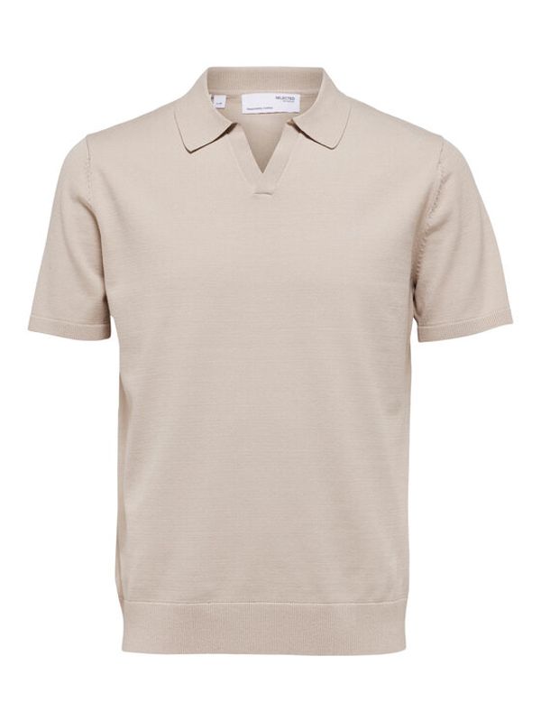 Selected Homme Selected Homme Пуловер 16088636 Бежов Regular Fit