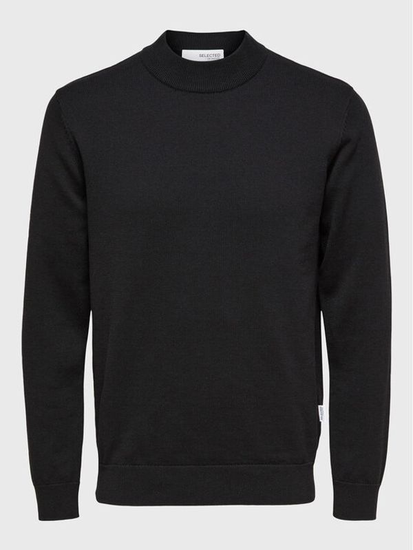 Selected Homme Selected Homme Пуловер Robert 16086643 Черен Relaxed Fit
