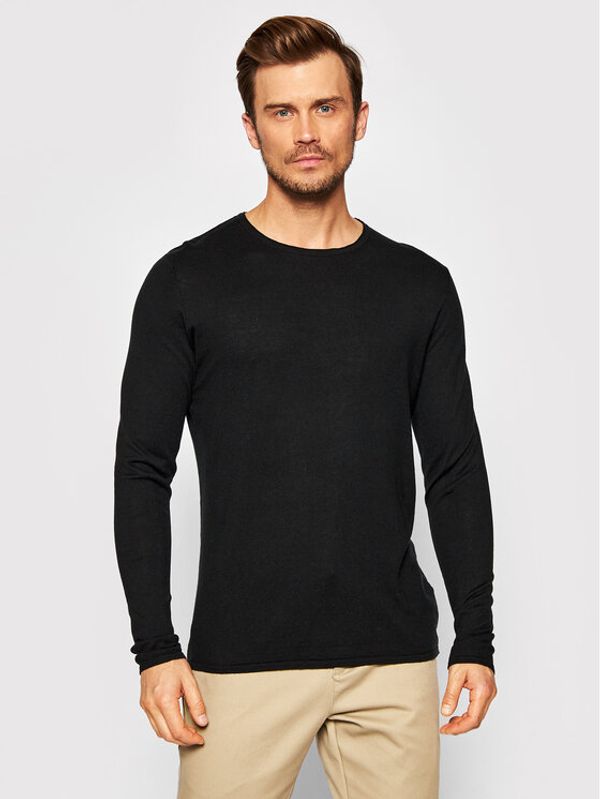 Selected Homme Selected Homme Пуловер Rome 16079774 Черен Regular Fit