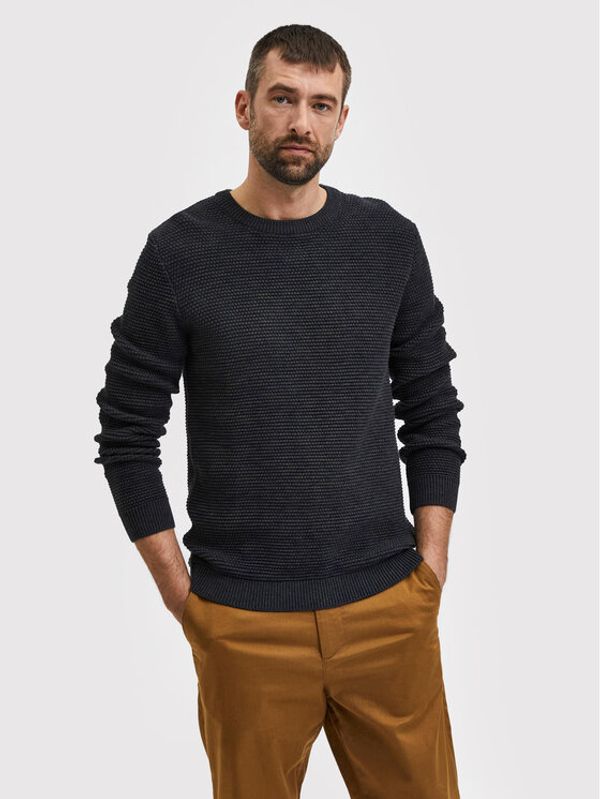 Selected Homme Selected Homme Пуловер Vince 16059390 Сив Regular Fit