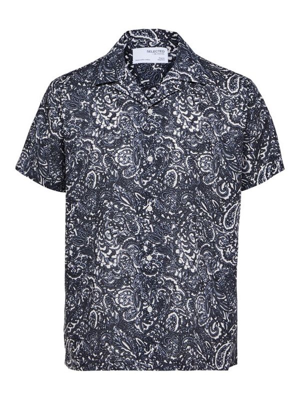 Selected Homme Selected Homme Риза 16084639 Бял Regular Fit