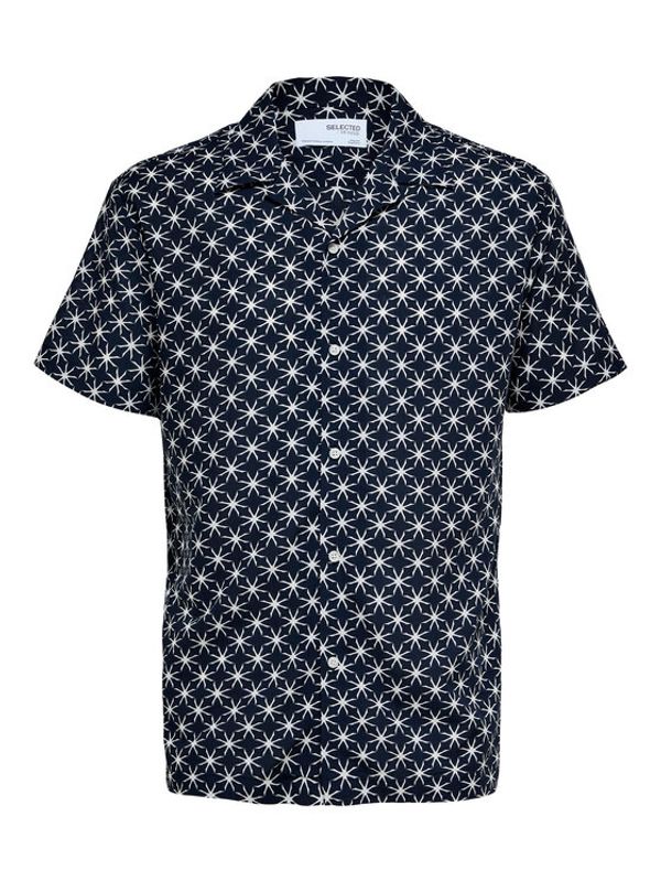 Selected Homme Selected Homme Риза 16084639 Син Regular Fit