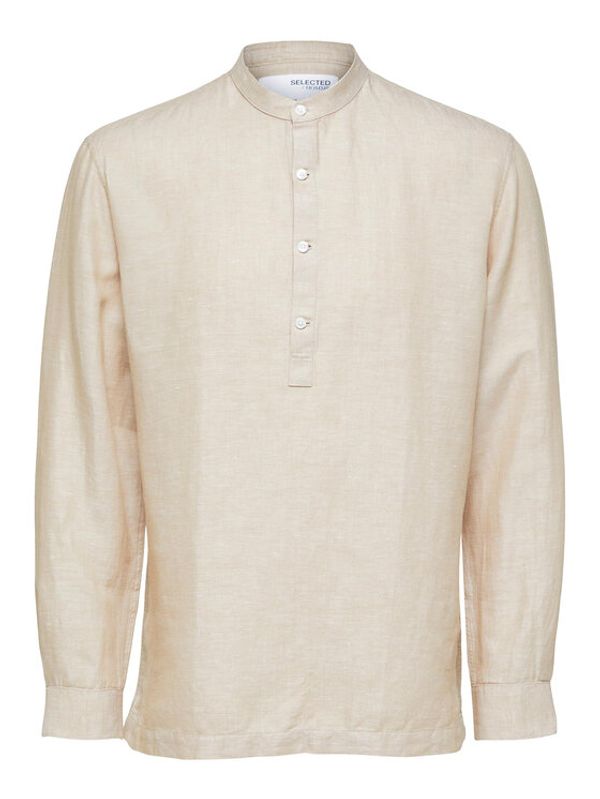 Selected Homme Selected Homme Риза 16088805 Кафяв Regular Fit